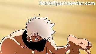 Publicly ninja bobtail dared to have anal sex with continually other! - Kakashi X Asuma
